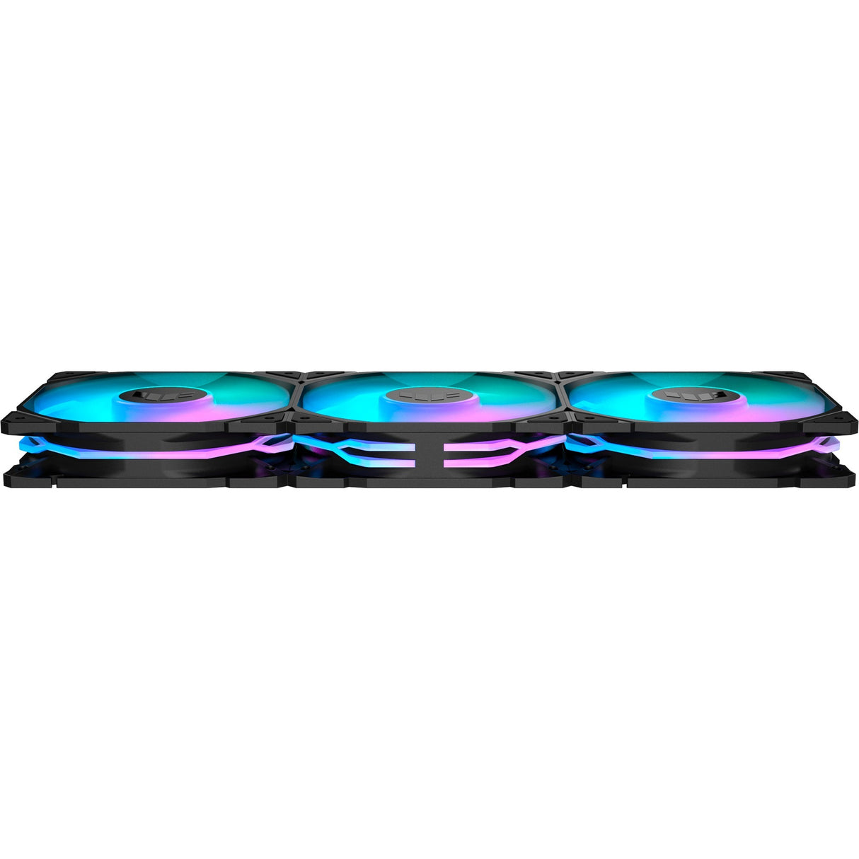 Asus tuf gaming tr120 argb case fans (sort, 3 stykker, 120 x 120 x 25 mm)