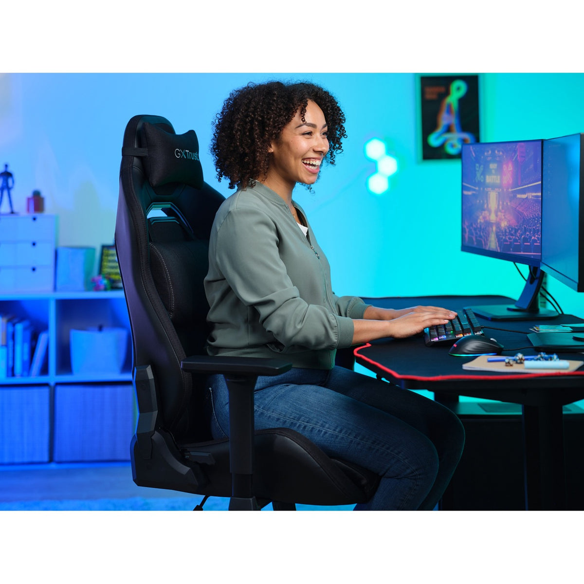 Trust Trust GXT 714 Ruya Gaming Stol