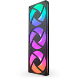 Nzxt f420 rgb core case fans (sort, 3 stykker, 420 x 140 x 26 mm)