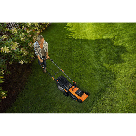 Black+decker grasmaaier 34cm maaibreedte 1400w bemwp340-qs