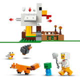 Lego minecraft kyllingegårdsdyr legetøj til børn - 21585