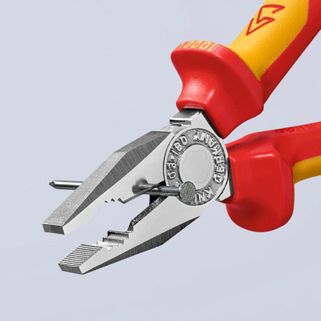 Knipex kombitang 03 06 180 kombitang (rød gul, VDE testet)