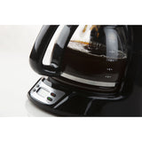 Domo kaffemaskine med timer og display do708k kaffefiltermaskine (sort, 1,5 liter)