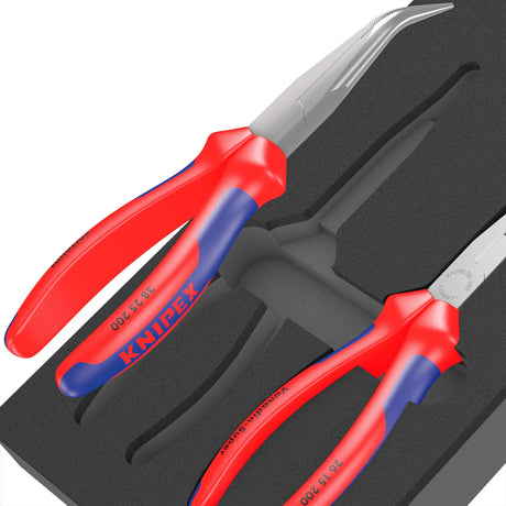 Wera 9781 skumgummi indsats med Knipex tang sæt 2, 3-delt - 05150181001