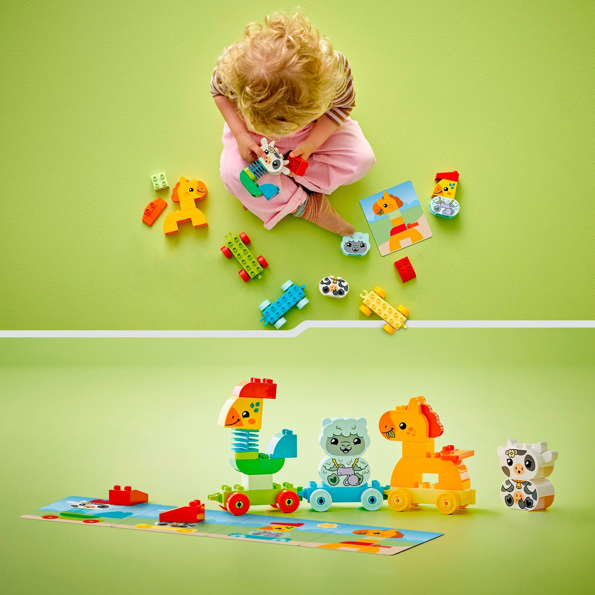 Lego duplo mit første dyretog - 10412