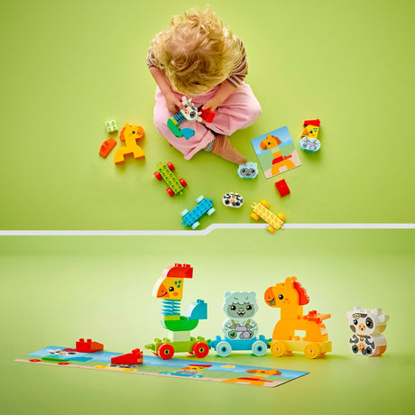 Lego duplo mit første dyretog - 10412