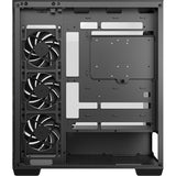 Deepcool CG580 4f v2 midi tårnhus (sort | 2x USB-A | 1x USB-C | RGB | hærdet glas)