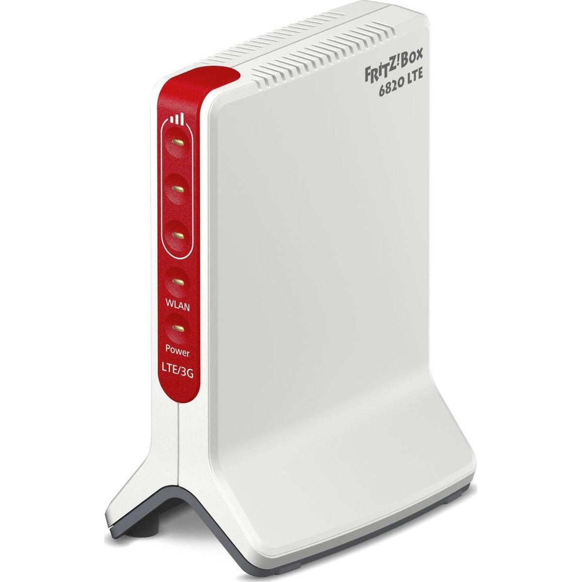Fritz! box 6820 lte v3 international wlan lte router (hvid rød, 4g (lte), 3g 3g+ (umts hspa+), mesh wi-fi)