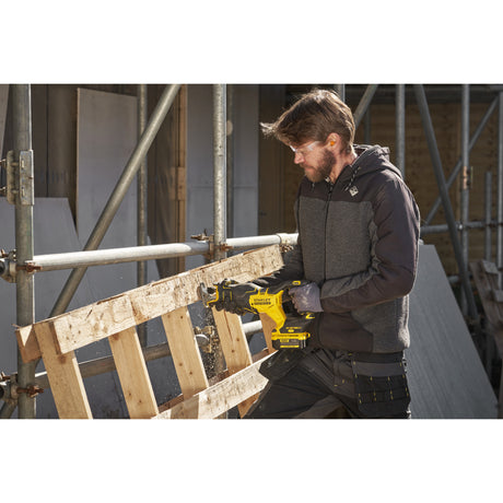Stanley fatmax v20 18v borstelloze reciprozaag (zwart geel, accu en oplader niet inbegrepen)