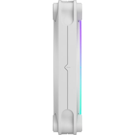Fractal design momentum 12 rgb kabinet blæser (hvid, 120 x 120 x 25 mm, pwm)