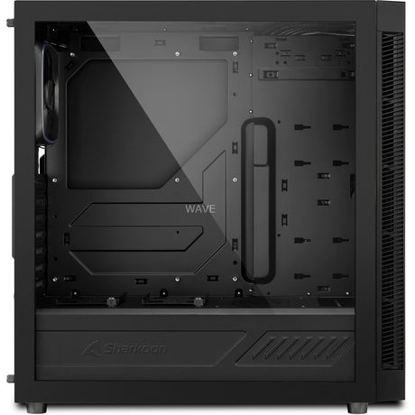 Sharkoon TG6 RGB Midi Tower-hus (sort | 4x USB-A | RGB | hærdet glas)