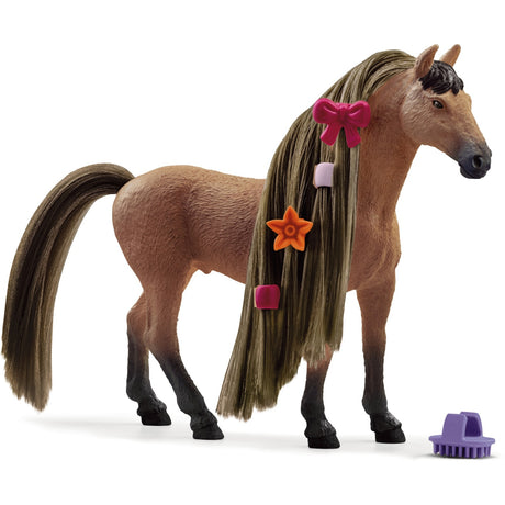 Schleich horse club - sofia’s beauties beautypaard akhal-teke-hengst speelfiguur (42621)
