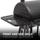 Char-griller blaxer houtskoolbarbecue (zwart)