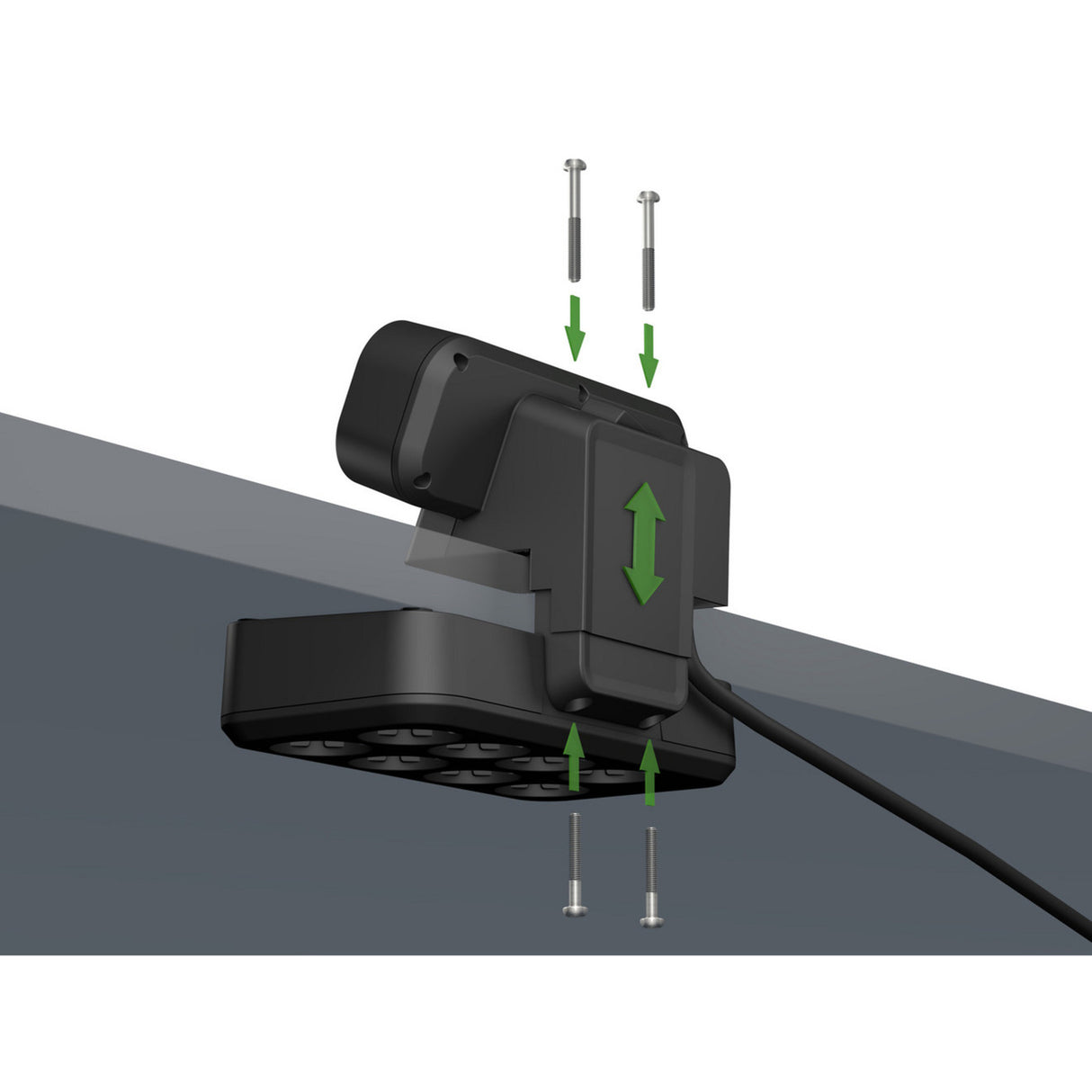 Brennerstuhl ®estilo duplex fatning, 2x keystone-moduler, 10x sikkerhedsfatninger, sølv sort