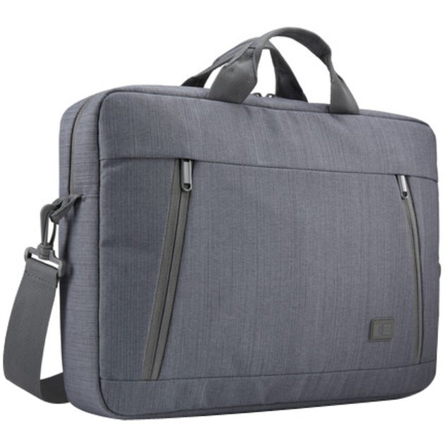 Case logic huxton attaché 15.6 bærbar taske (grå)