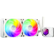 Silverstone sst-pf240w-argb-v2 vandkøling (hvid, inkl. rgb controller)