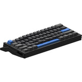 Iqunix ez60 magnetisk switch gaming tastatur (sort, us layout (qwerty), gateron magnetisk jade gaming, 60%, rgb, double shot pbt keycaps)