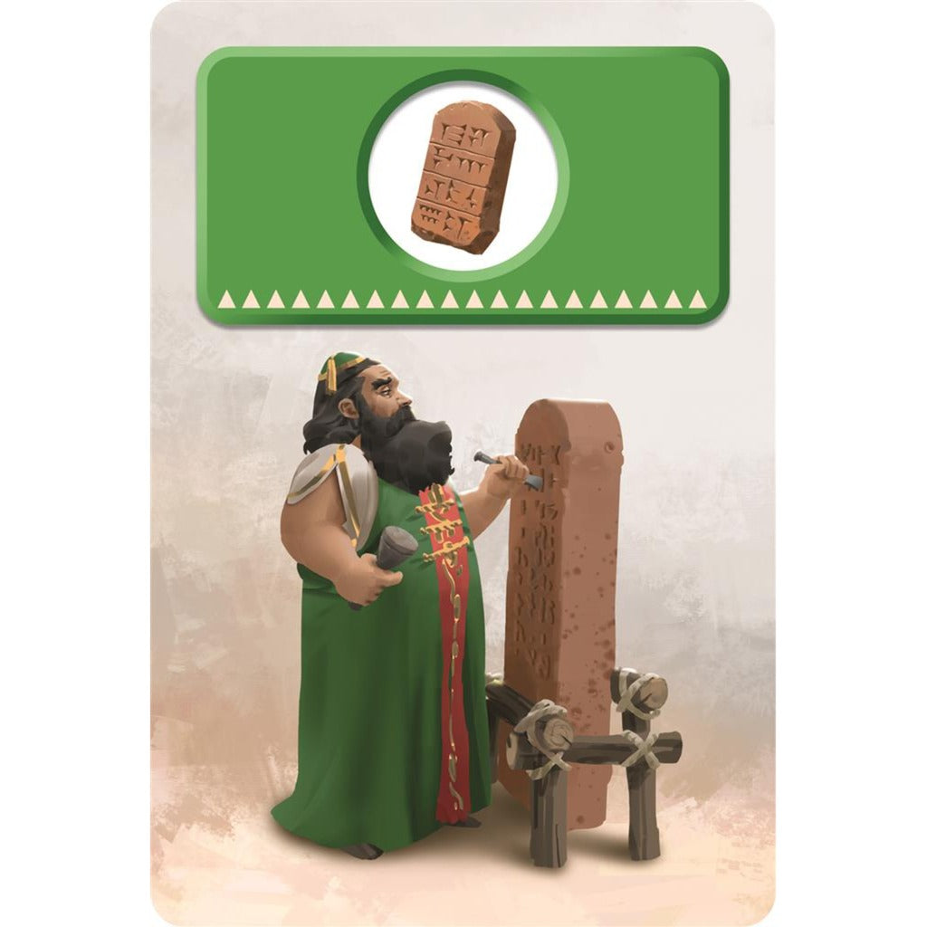 Asmodee 7 wonders: arkitekter brætspil (hollandsk, 2 - 7 spillere, 25 minutter, fra 8 år)