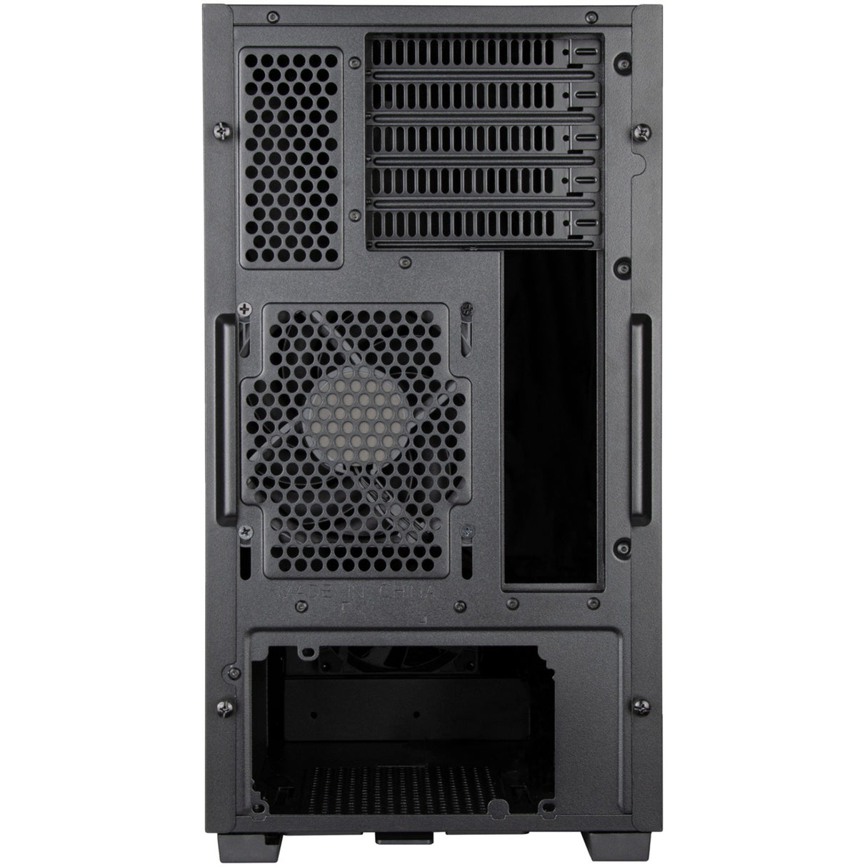 Silverstone CS382 mini tårnhus (sort | 2x USB-A | 1x USB-C)