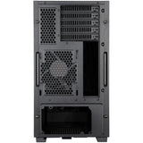 Silverstone CS382 mini tårnhus (sort | 2x USB-A | 1x USB-C)