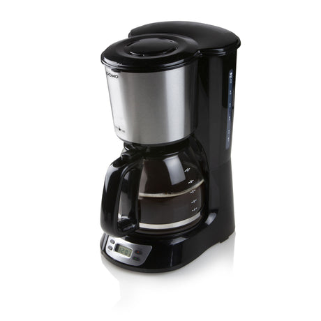 Domo kaffemaskine med timer og display do708k kaffefiltermaskine (sort, 1,5 liter)