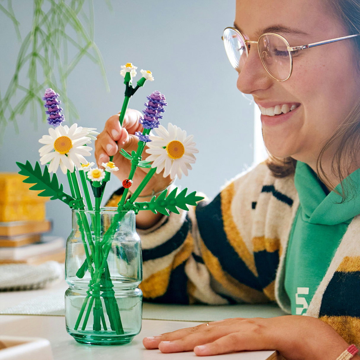 Lego botanicals tusindfryd blomster - byggesæt til børn - 11508