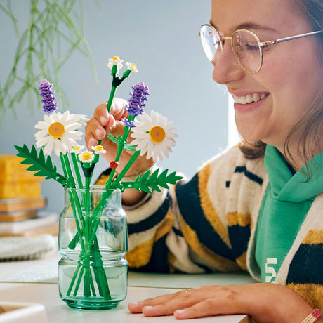 Lego botanicals tusindfryd blomster - byggesæt til børn - 11508