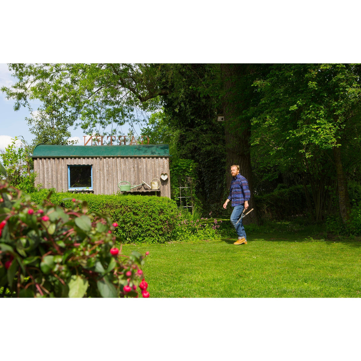 Gardena naturskåret hækkeklipper - robust