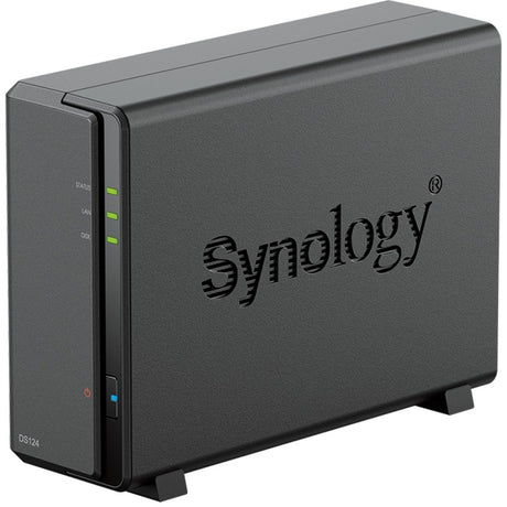 Synology diskstation ds124 nas (sort, USB-A 3.2 (5 GBit s))