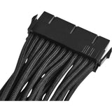 Silverstone 24-benet ATX forlængerkabel (sort, 30 centimeter, pp07-mbb)