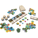 Asmodee cascadia brætspil (engelsk, 1 - 4 spillere, 30 - 45 minutter, fra 10 år)