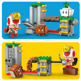 Lego super mario 72040 toad boss campingplads