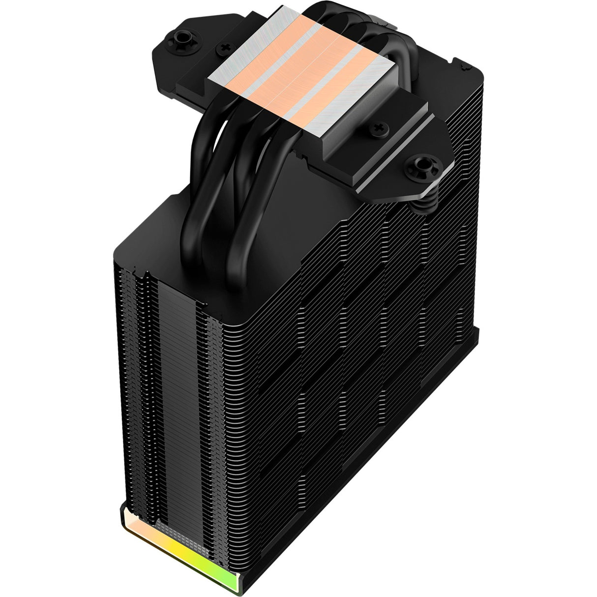 Deepcool AK400 Digital RGB CPU-køler (sort, 4-benet PWM blæserstik)