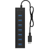 Icy box ib-hub1700-c3 usb hub (sort)