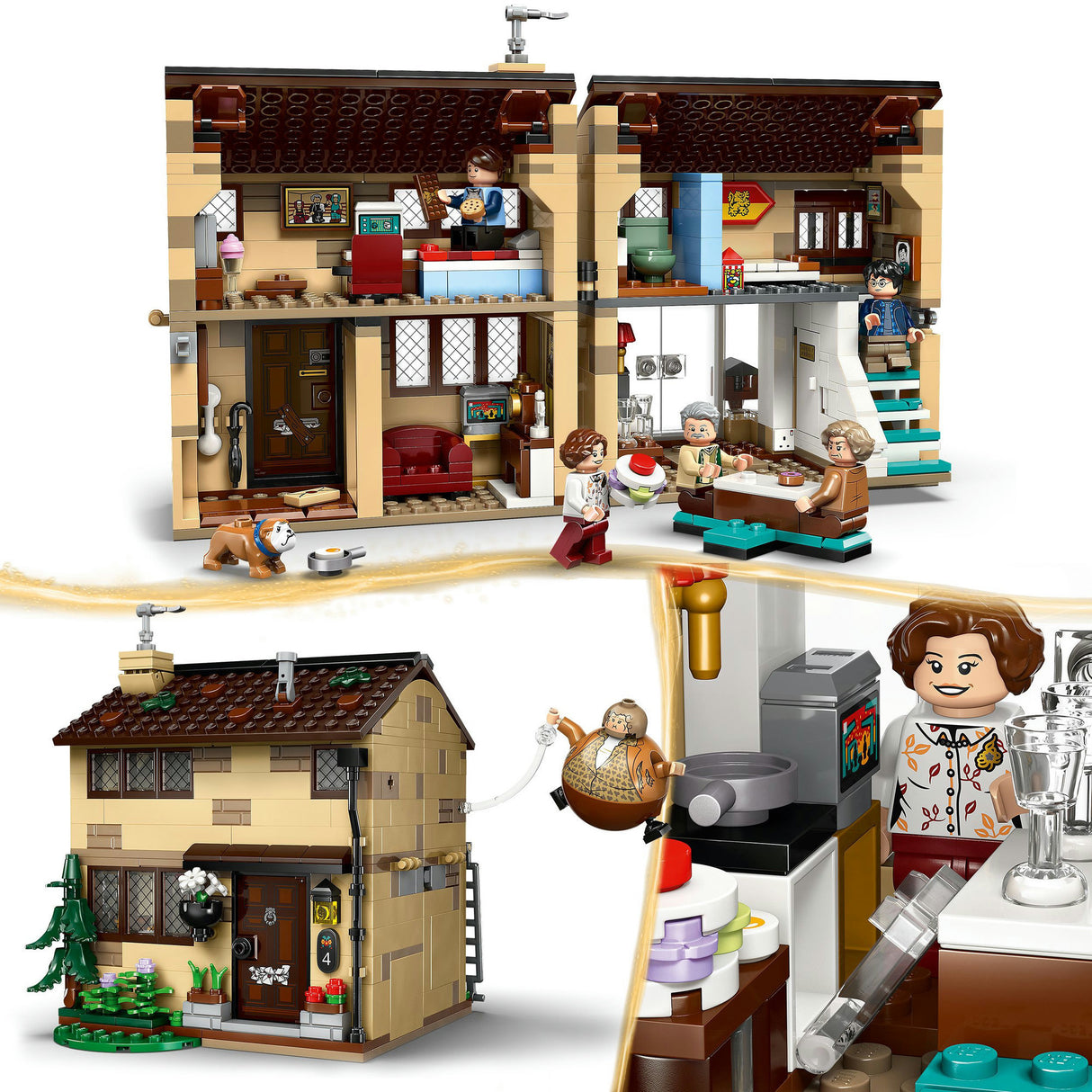 Lego Harry Potter Liguster Drive: Tante Margots besøgsbyggesæt - 76451