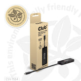 Club 3D USB-C til Triple HDMI MST Hub 4K60Hz Adapter (sort)
