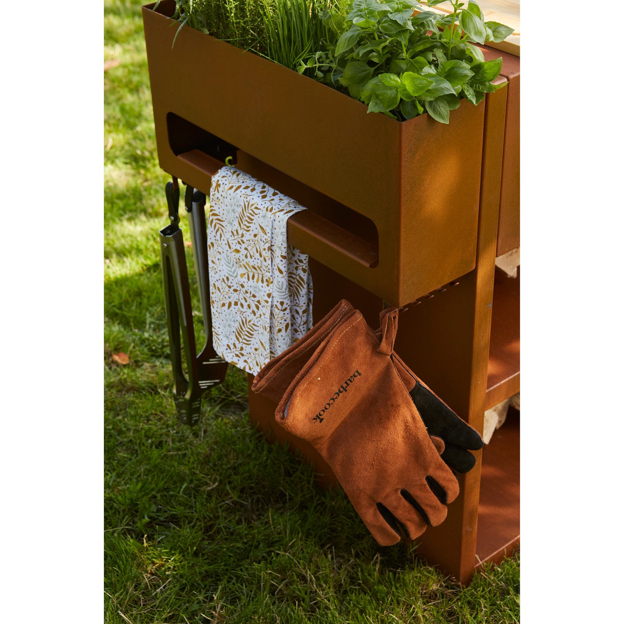 Barbecook nestor buddy fra corten stål bord