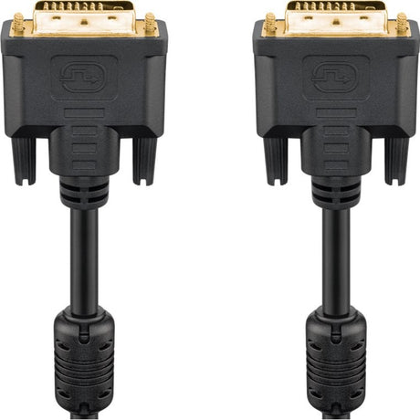 Goobay DVI-D kabel (sort, 10 meter)