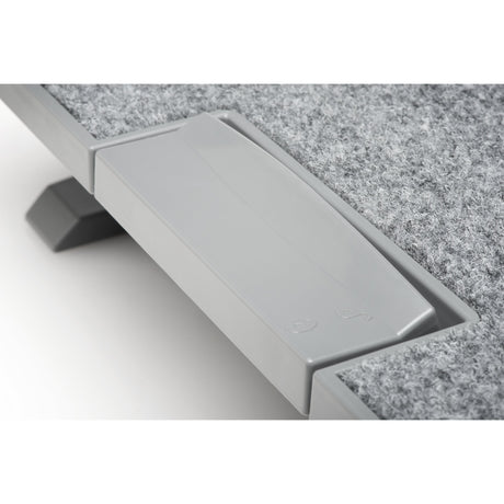 Kensington smartfit solemate pro elite ergonomisk fodstøtte (grå)