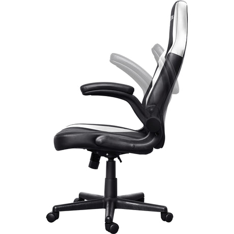 Trust GXT 703W Riye gaming stol (sort og hvid)