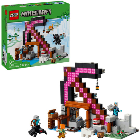 Lego minecraft hakkeminen byggesæt til børn - 21277