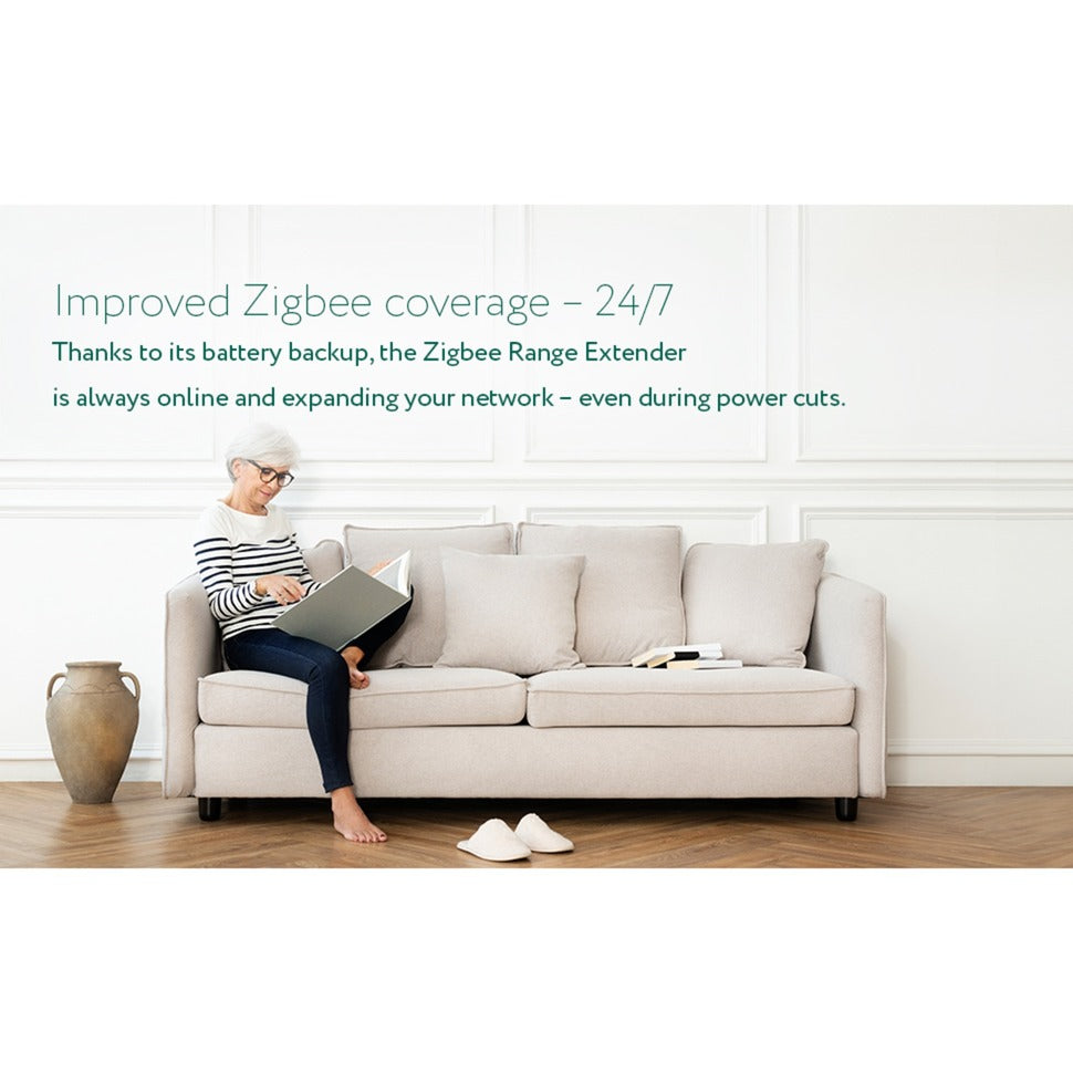 Frient zigbee range extender eu mesh adgangspunkt (hvid, zigbee 3.0)
