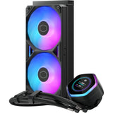 Cooler Master MasterLiquid 240 Atmos II LCD ARGB Vandkøling (sort)
