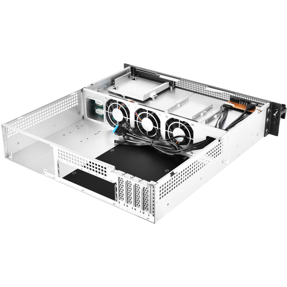 Silverstone RM21-308 rackhus (sort | 1x USB-A 2.0 | 1x USB-A 3.2 (5 Gbit s))