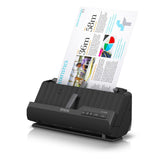 Epson es-c320w kompakt a4 dokumentscanner med wi-fi-forbindelse og u-sti (sort, a4, a5, a6, b5)