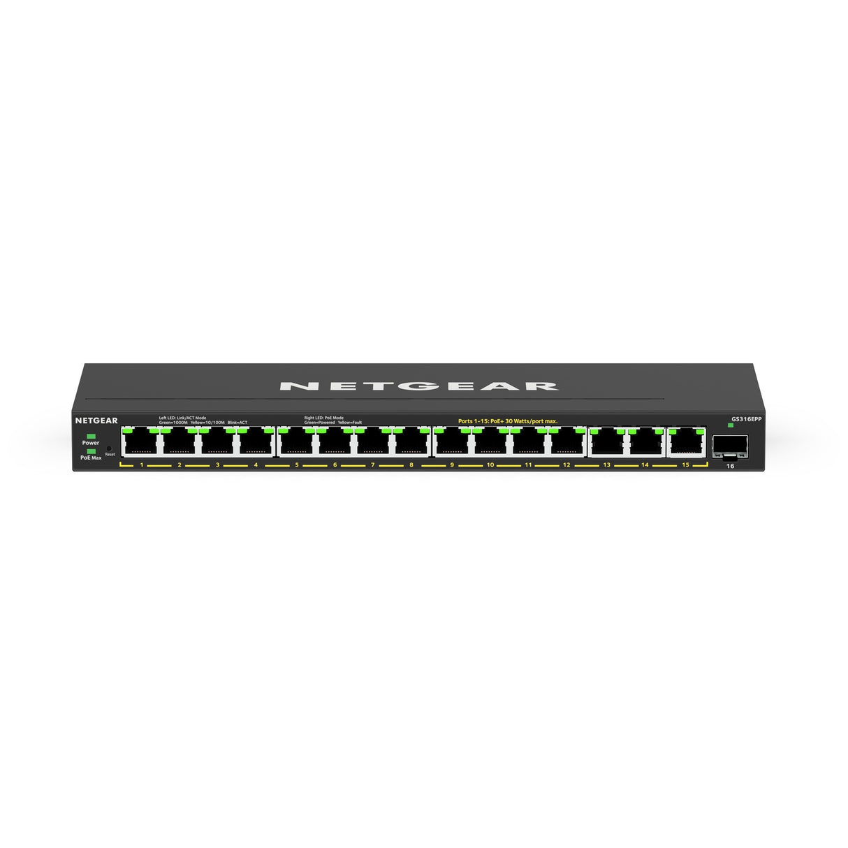 Netgear gs316epp switch (sort)