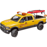 Bruder Dodge Ram 2500 redningsbrigadebil med livreddermodelkøretøj (02506)
