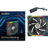 Lian Li Uni Fan SL120 Wireless Reverse Blade RGB Case Fan (sort, 120 x 124,5 x 28 mm, PWM)