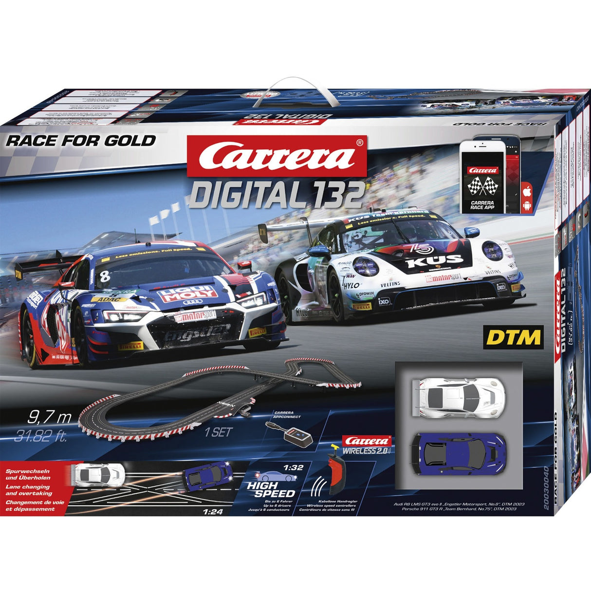 Carrera digital 132 - race for guld racerbane