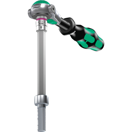 Wera 8740 a hf 1 zyklop bit topnøglesæt (sort sølv, 5-delt, med holdefunktion, 1 4-drev)